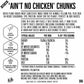 'Ain't No Chicken' Chunks